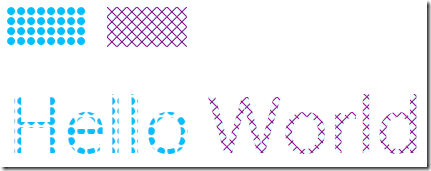 image WPF Patterned & Hatched Brushes