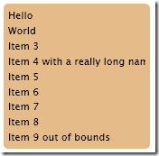 Styling a ListBox step 3 Styling a ListBox step 3