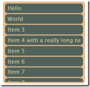 Styling a ListBox step 1 Styling a ListBox step 1