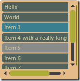 ListBox style ListBox style